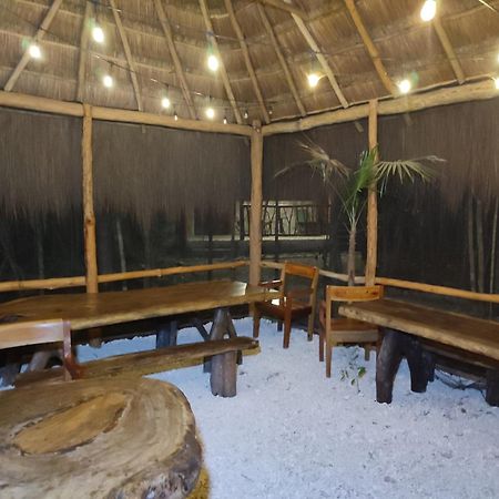 Aldea Maya-Ha Cabañas con cenotes Puerto Morelos Exterior foto