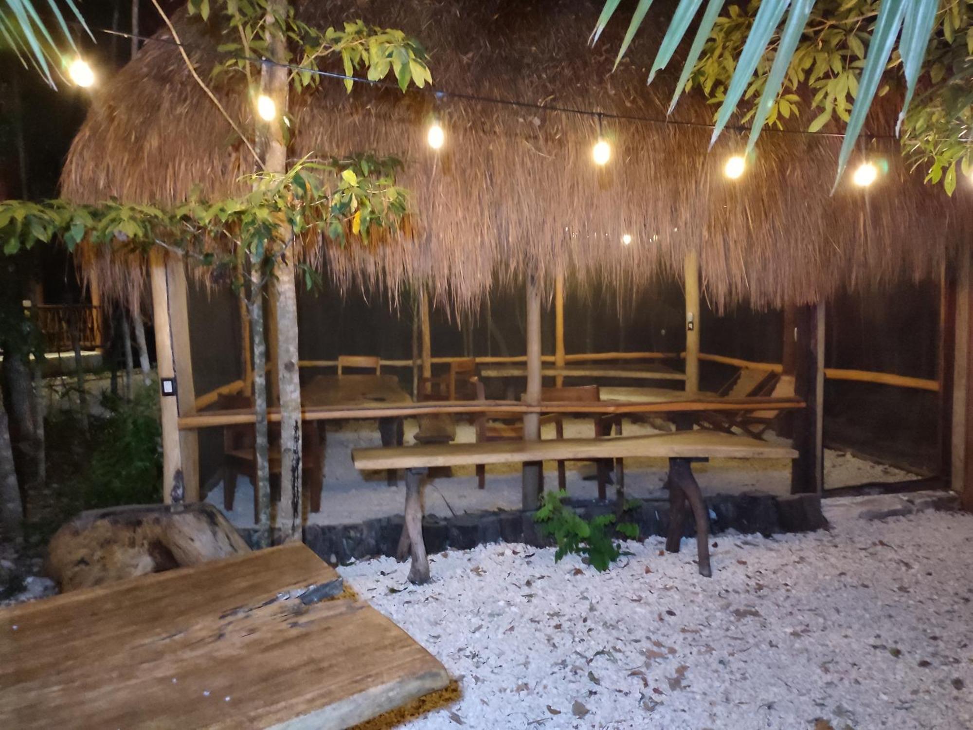 Aldea Maya-Ha Cabañas con cenotes Puerto Morelos Exterior foto