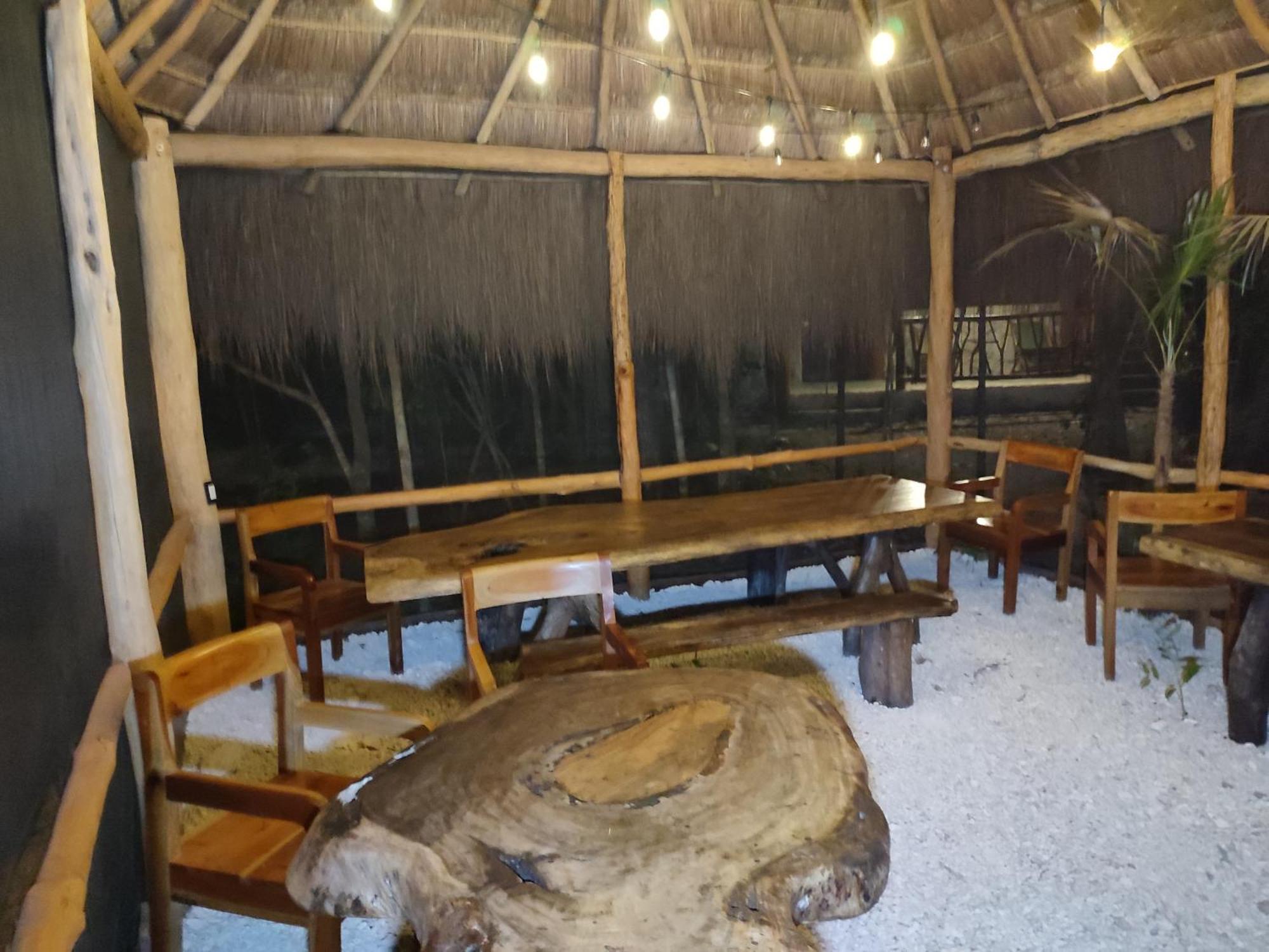 Aldea Maya-Ha Cabañas con cenotes Puerto Morelos Exterior foto